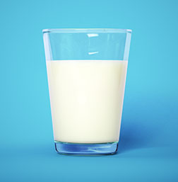 Glass of milk
