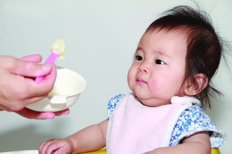Child refusing food during mealtime
