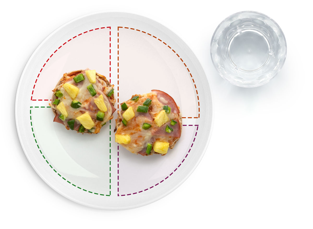Mini Hawaiian Pizzas