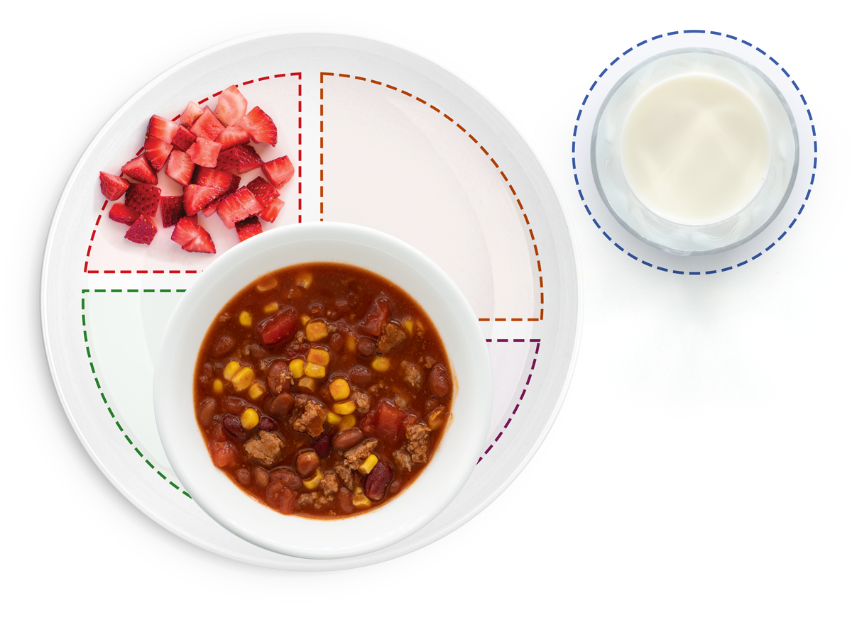 Chili with strawberries