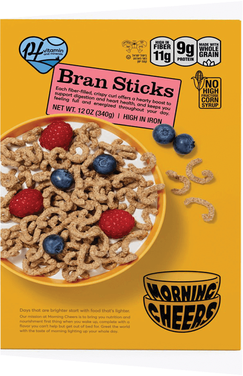 Bran Sticks Morning Cheers