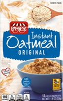Paskesz Instant Oatmeal Original package front view
