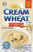 Cream of Wheat Whole Grain  2 ½ Minute