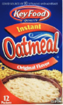 Instant Oatmeal Key Foods