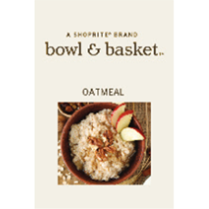 Bowl & Basket oatmeal package with apple garnish